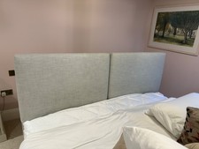 pair of headboards for 2 single beds
