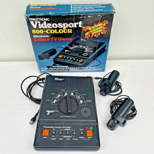 Prinztronic Videosport 800 Colour Electronic TV Game Boxed Vintage BOXED