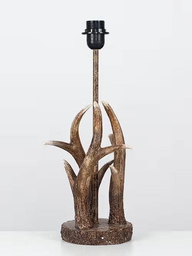 Rustic antler table - rustic, light