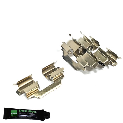 Rear brake pad fitting - fitting, kit