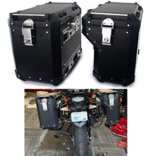 Black 78L Panniers Luggage