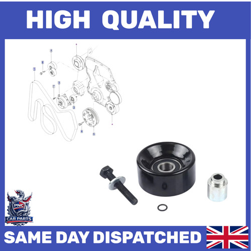 Fan belt tensioner - belt, pulley