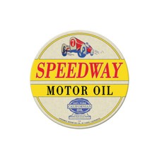 Speedway Motor Oil California Gas Station Engine Oil Retro Sign Tin Sign Plaque