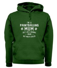 I'm A Paintballing Mum - Adult Hoodie / Sweater - Shooting Shoot Paint Ball Gun