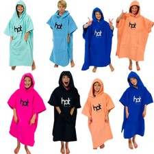 Kids Towel Changing Robes Hooded Towel Robes