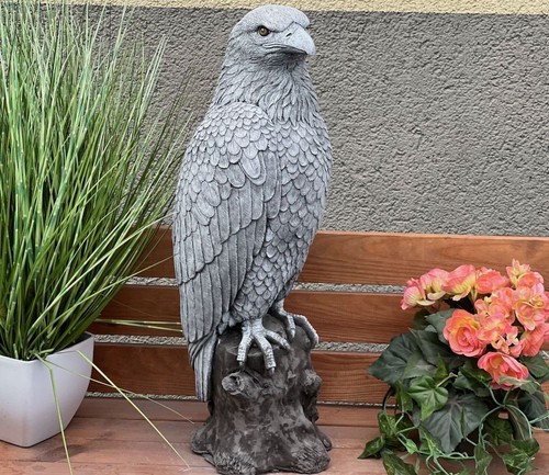 Stone figure eagle cm - stone,