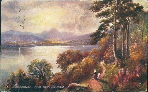 Windermere from bowness - bowness, 1905