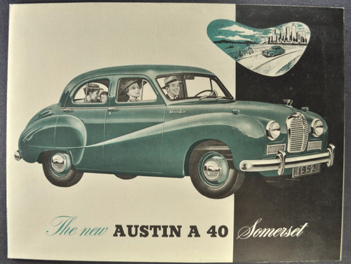 1952 austin a40 somerset - 1952,