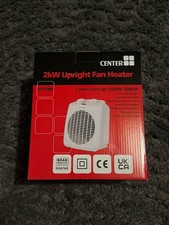 Center 2kW Upright Fan Heater