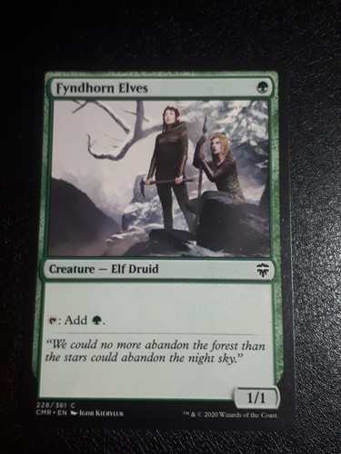 Mtg fyndhorn elves commander - elves,,
