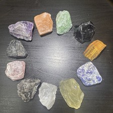 11 Piece Natural Crystal