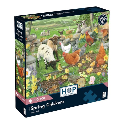 The house puzzles spring - the,
