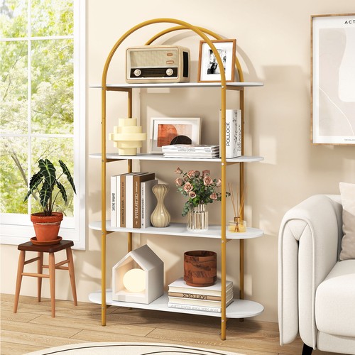 Arched bookshelf tier - arched, 4-tier