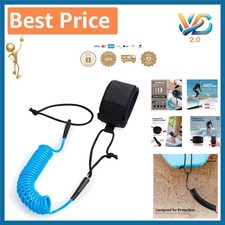 SUP Leash 10 ft Coiled Paddle