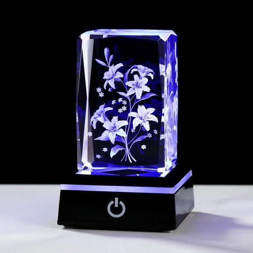 Crystal lily bouquet - lily,