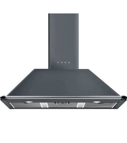 Smeg cooker hood slate grey - cooker,