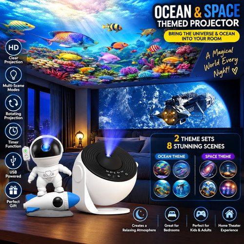 Led galaxy projector - galaxy, starry