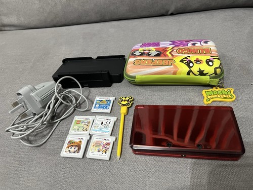 Nintendo 3ds metallic red - nintendo,