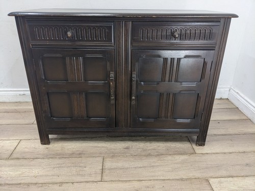 Sideboard dark oak - oak, traditional