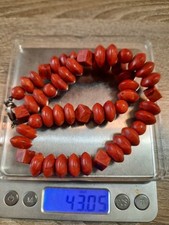 Vintage Red Coral Necklace