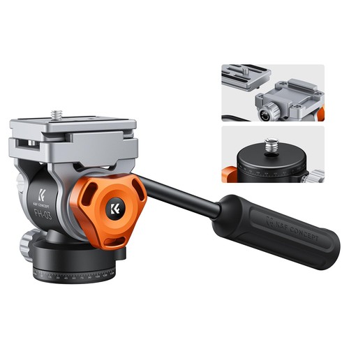 Concept tripod fluid head - k&f,