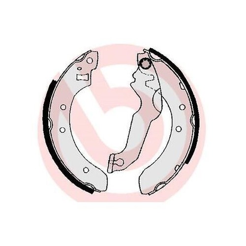 507 brembo brake shoe - 507,