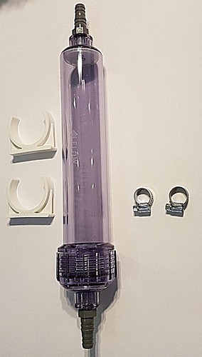 Line fluidised bed - fluidised, filter