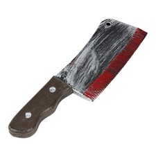 Bloody Plastic Cleaver Plastic