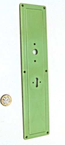 Single green bakelite - green, art
