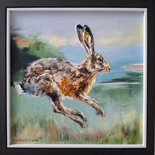 Hare Original Oil Painting