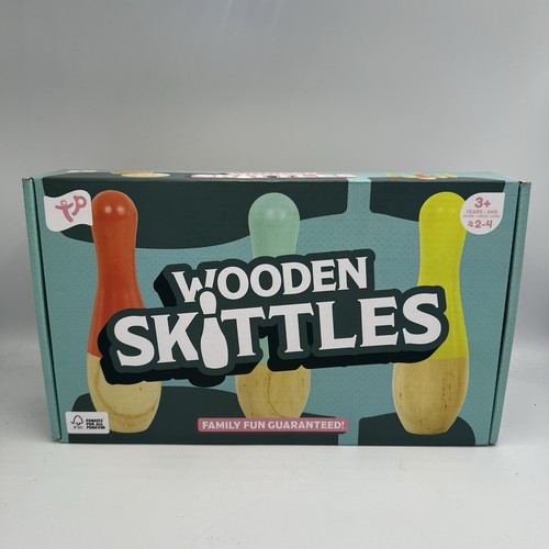 Toys wooden skittles garden - tp,