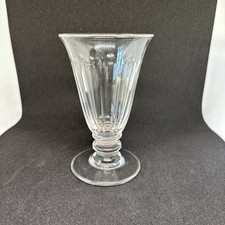 Antique Georgian handblown wine glass  sherry glass 