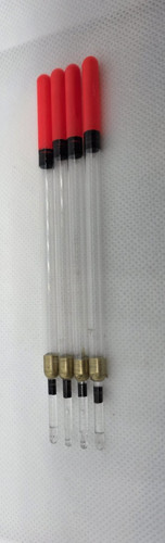 Four clear same sized loaded - sized,