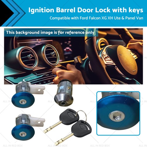 Ignition barrel door lock with - ignition,