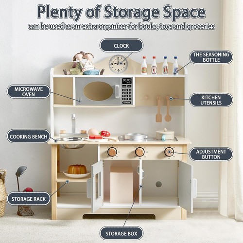Large wooden play - wooden, with