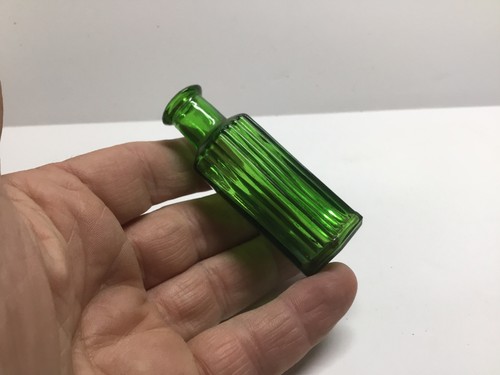 Antique green 6 sided - 1/,