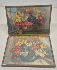 Antique Watercolour Print On