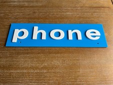 Vintage Bell Phone Plexi Glass