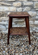 Antique Vintage Solid Oak Hand