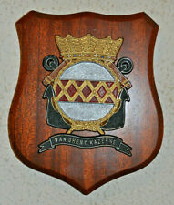 Netherlands Marine Corps Van Ghent Kazerne plaque shield crest gedenkplaat Dutch