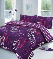 Blake Squares Duvet Cover Set