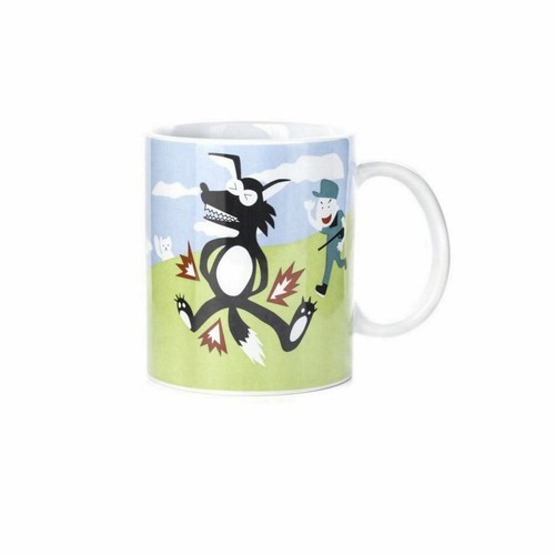 Wolf story design ceramic - ceramic, mug