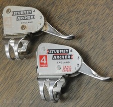 NOS Sturmey Archer 4 Speed SHIFTER Vintage Raleigh Bicycle Tour Bike FM FW Hubs