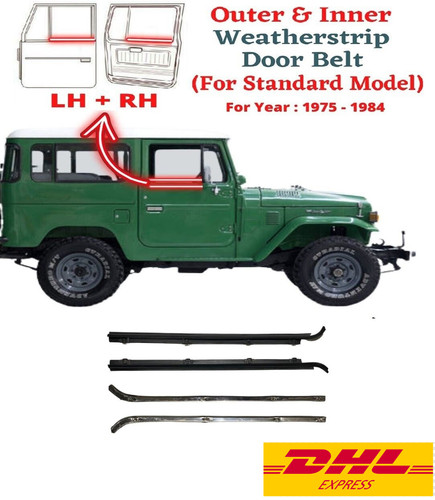 New weatherstrip door beltline - door,