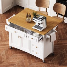 52'' Kitchen Island with Drop