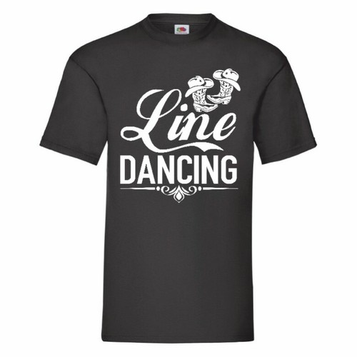 Line dancing shirt small - t, small-2xl