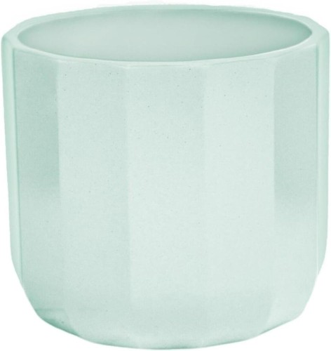 Mint ceramic planter pot - planter,