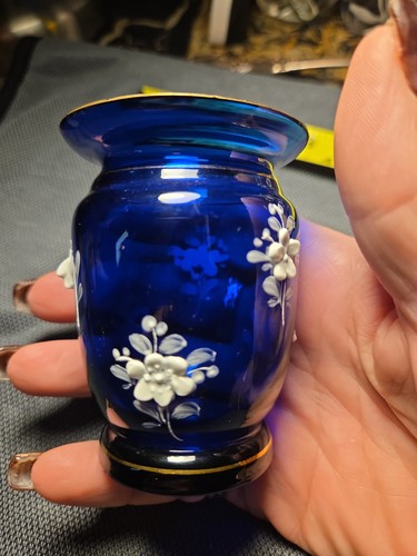 Bohemian moser cobalt - moser,
