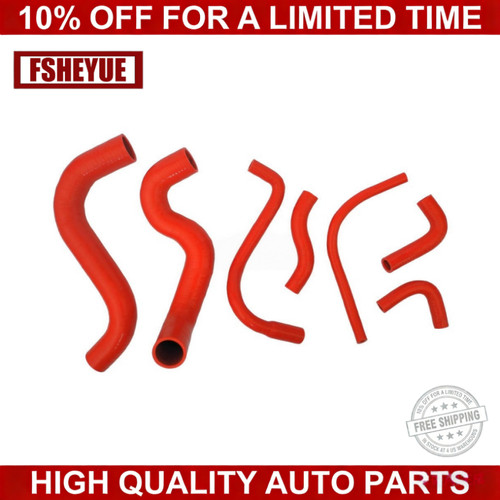 Red silicone radiator hose fit - silicone,