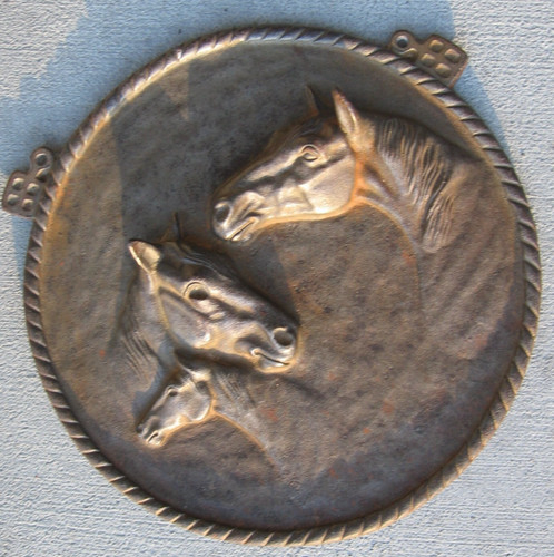 Horse metal cast - 3, iron